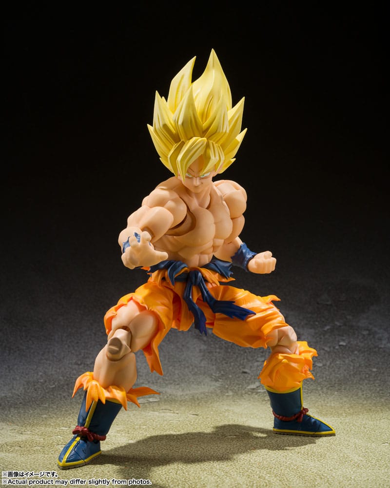 Dragon Ball Z S.H. Figuarts Action Figure Super Saiyan Son Goku - Legendary Super Saiyan - 14 cm - FanofThings.co.uk