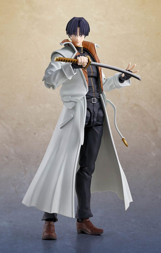 Rurouni Kenshin: Meiji Swordsman Romantic Story S.H. Figuarts Action Figure Aoshi Shinomori 17 cm - FanofThings.co.uk