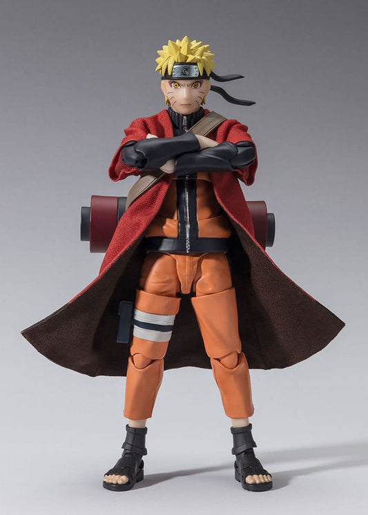Naruto Shippuden S.H. Figuarts Action Figure Naruto Uzumaki (Sage Mode) - Savior of Konoha 15 cm - FanofThings.co.uk