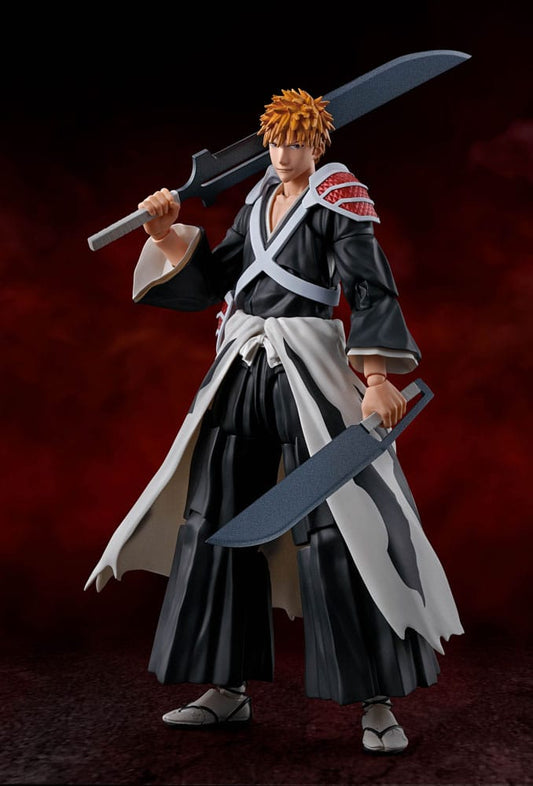 Bleach: Thousand-Year Blood War S.H. Figuarts Action Figure Ichigo Kurosaki Dual Zangetsu 16 cm - FanofThings.co.uk