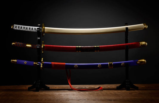 One Piece Proplica Replicas 1/1 Roronoa Zoro Three Sword Style Swords Set 95 cm Replicas