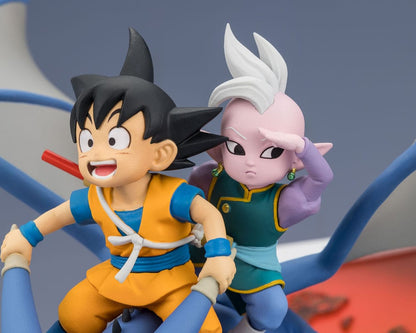 Dragon Ball Figuarts ZERO PVC Statue Son Goku (mini) & Supreme Kai (mini) Welcome to the great Adventure! 23 cm Bandai Tamashii Nations