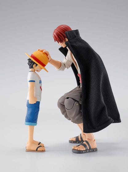 One Piece S.H.Figuarts Action Figure 2-Pack Shanks & Monkey D. Luffy Childhood Ver. Action figures