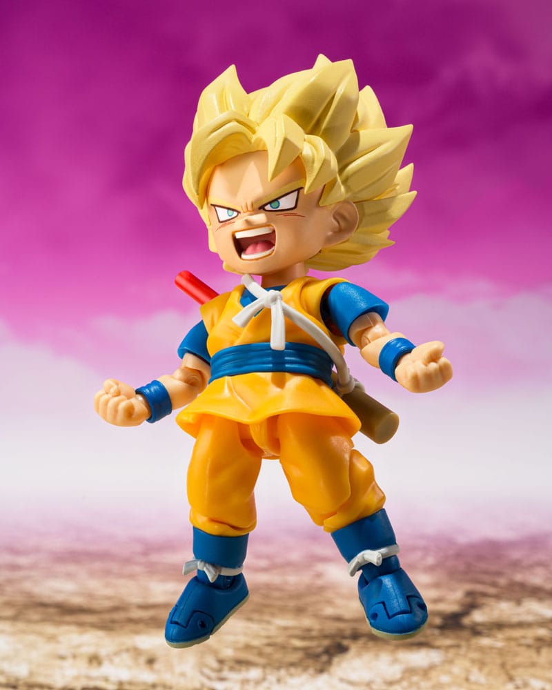 Dragon Ball S.H.Figuarts Action Figure Super Saiyan Son Goku (mini) Daima 8 cm Bandai Tamashii Nations