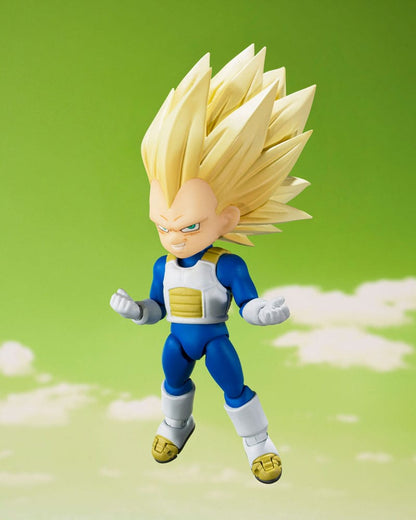 Dragon Ball S.H.Figuarts Action Figure Super Saiyan Level 3 Vegeta (mini) Daima 8 cm Bandai Tamashii Nations