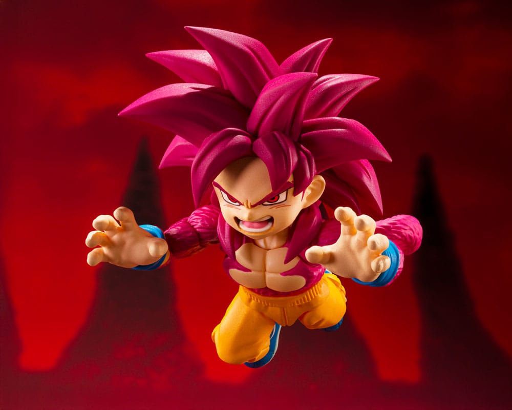 Dragon Ball Daima S.H.Figuarts Action FigureSuper Saiyan Level 4 Son Goku (mini) 8 cm Bandai Tamashii Nations