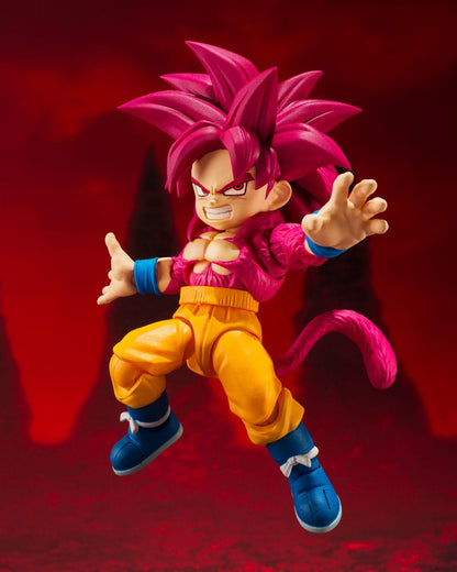 Dragon Ball Daima S.H.Figuarts Action FigureSuper Saiyan Level 4 Son Goku (mini) 8 cm Bandai Tamashii Nations