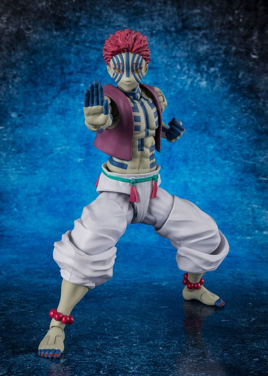 Demon Slayer: Kimetsu no Yaiba S.H.Figuarts Action Figure Akaza 15 cm Bandai Tamashii Nations