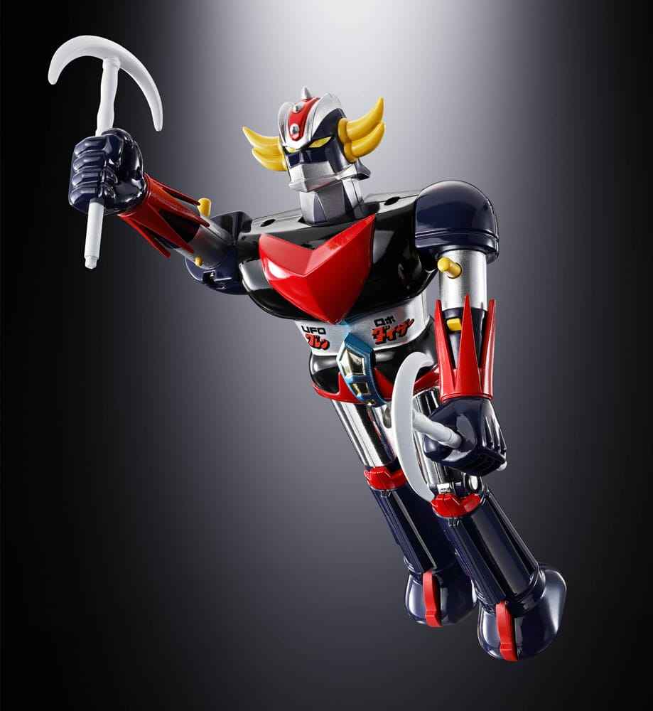 UFO Robo Grendizer Chogokin Action Figure Deluxe Grendizer & UFO Spazer 14 cm