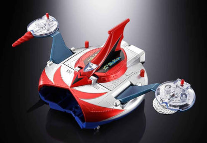 UFO Robo Grendizer Chogokin Action Figure Deluxe Grendizer & UFO Spazer 14 cm