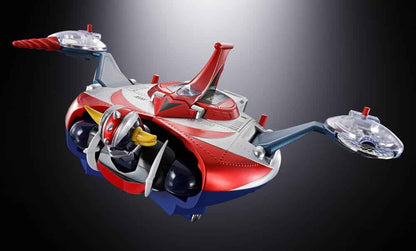 UFO Robo Grendizer Chogokin Action Figure Deluxe Grendizer & UFO Spazer 14 cm