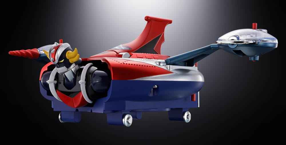 UFO Robo Grendizer Chogokin Action Figure Deluxe Grendizer & UFO Spazer 14 cm
