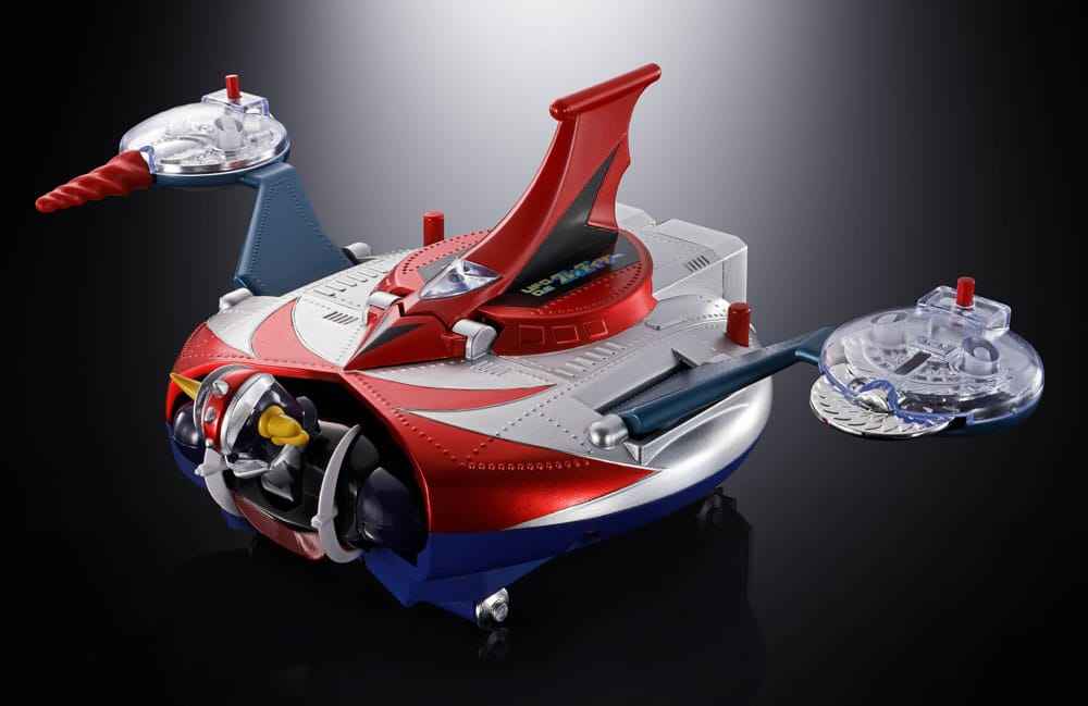 UFO Robo Grendizer Chogokin Action Figure Deluxe Grendizer & UFO Spazer 14 cm