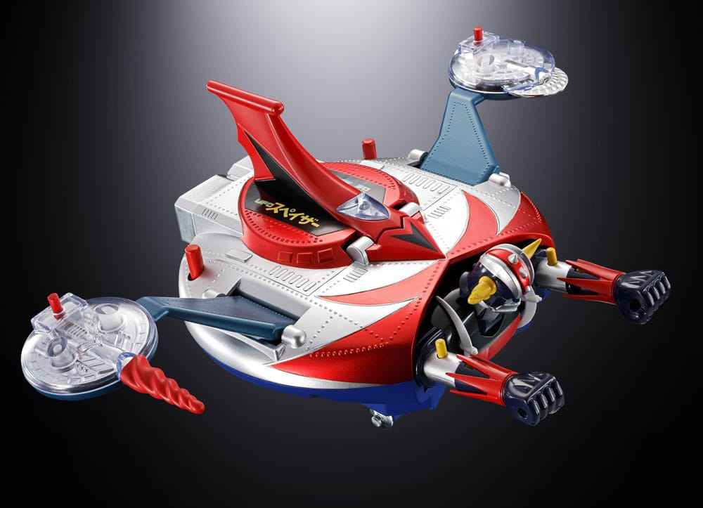UFO Robo Grendizer Chogokin Action Figure Deluxe Grendizer & UFO Spazer 14 cm