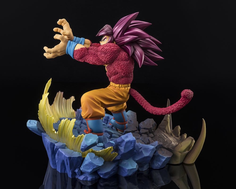 Dragon Ball Daima FiguartsZERO Extra Battle PVC Statue Marshall Super Saiyan 4 Son Goku Daima Bandai Tamashii Nations
