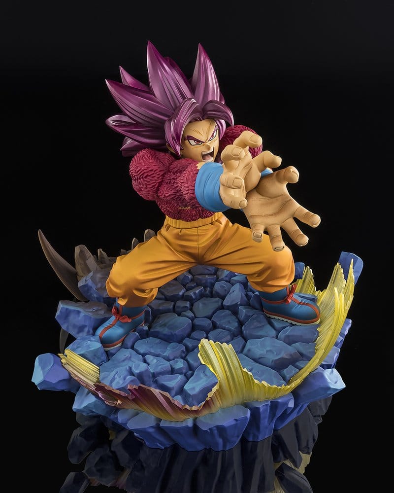 Dragon Ball Daima FiguartsZERO Extra Battle PVC Statue Marshall Super Saiyan 4 Son Goku Daima Bandai Tamashii Nations