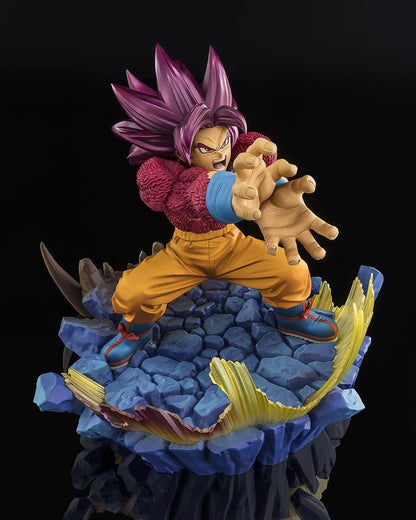 Dragon Ball Daima FiguartsZERO Extra Battle PVC Statue Marshall Super Saiyan 4 Son Goku Daima Bandai Tamashii Nations
