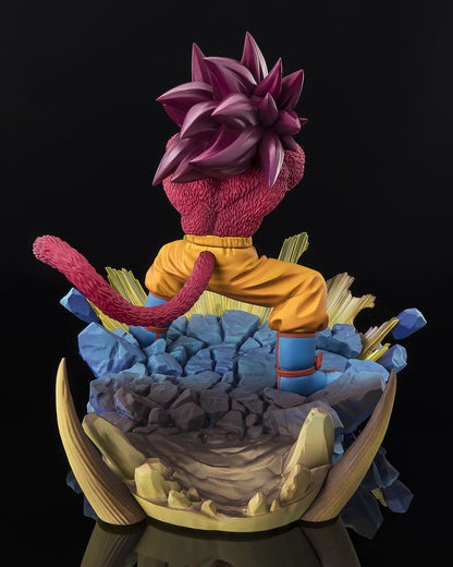 Dragon Ball Daima FiguartsZERO Extra Battle PVC Statue Marshall Super Saiyan 4 Son Goku Daima Bandai Tamashii Nations
