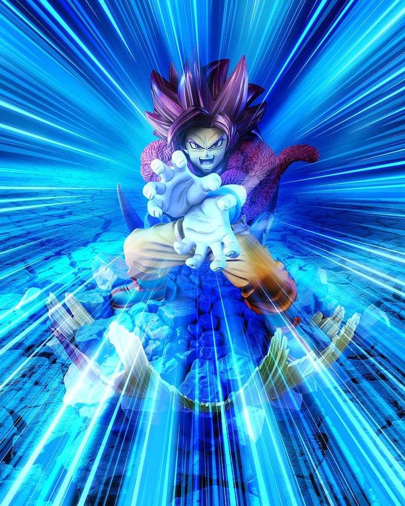 Dragon Ball Daima FiguartsZERO Extra Battle PVC Statue Marshall Super Saiyan 4 Son Goku Daima Bandai Tamashii Nations