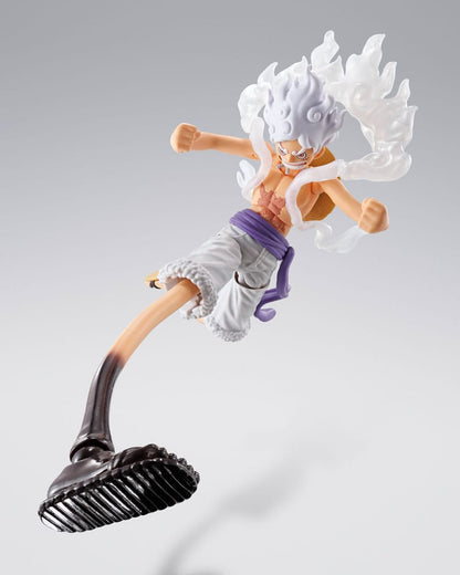 One Piece S.H.Figuarts Action Figure Monkey D. Luffy Gear 5 -Future Island Egghead- 15 cm