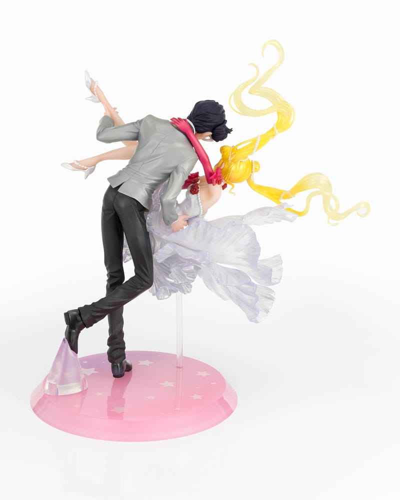 Sailor Moon FiguartsZERO Chouette PVC Statue Usagi & Tuxedo Mask Moonlight Glow Edition 24 cm Bandai Tamashii Nations