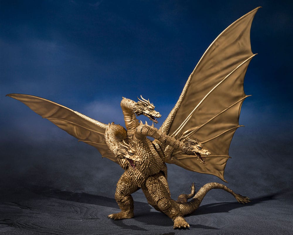 Godzilla S.H. Monster Arts Action Figure King Ghidora (1972) 25 cm