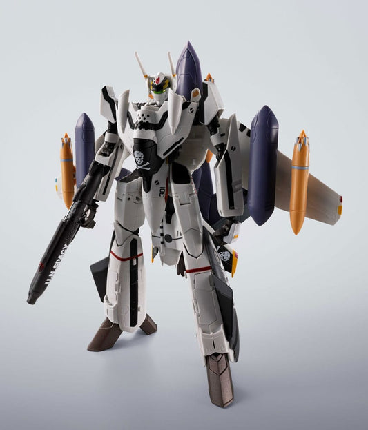 Macross 7 Hi-Metal R Action Figure VF-0S Phoenix (Roy Focker Use) & QF-2200D-B Ghost Set 14 cm - FanofThings.co.uk