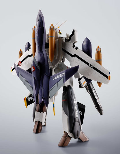 Macross 7 Hi-Metal R Action Figure VF-0S Phoenix (Roy Focker Use) & QF-2200D-B Ghost Set 14 cm - FanofThings.co.uk