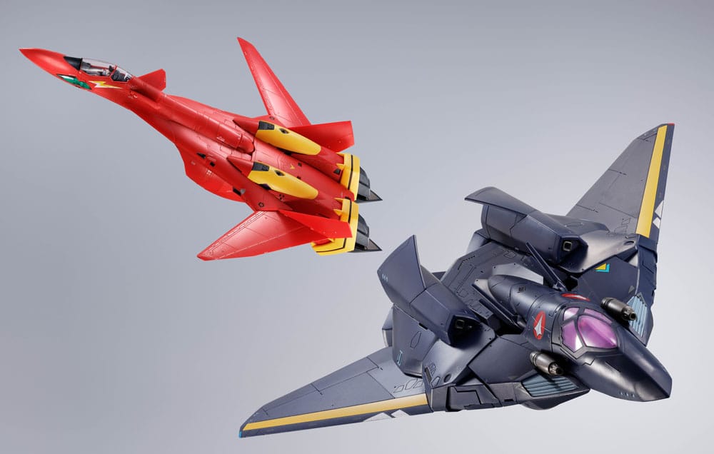 Macross 7 DX Chogokin Action Figure VF-17S Nightmare Stealthvalkyrie (Gamlin Kizaki use) 25 cm Bandai Tamashii Nations