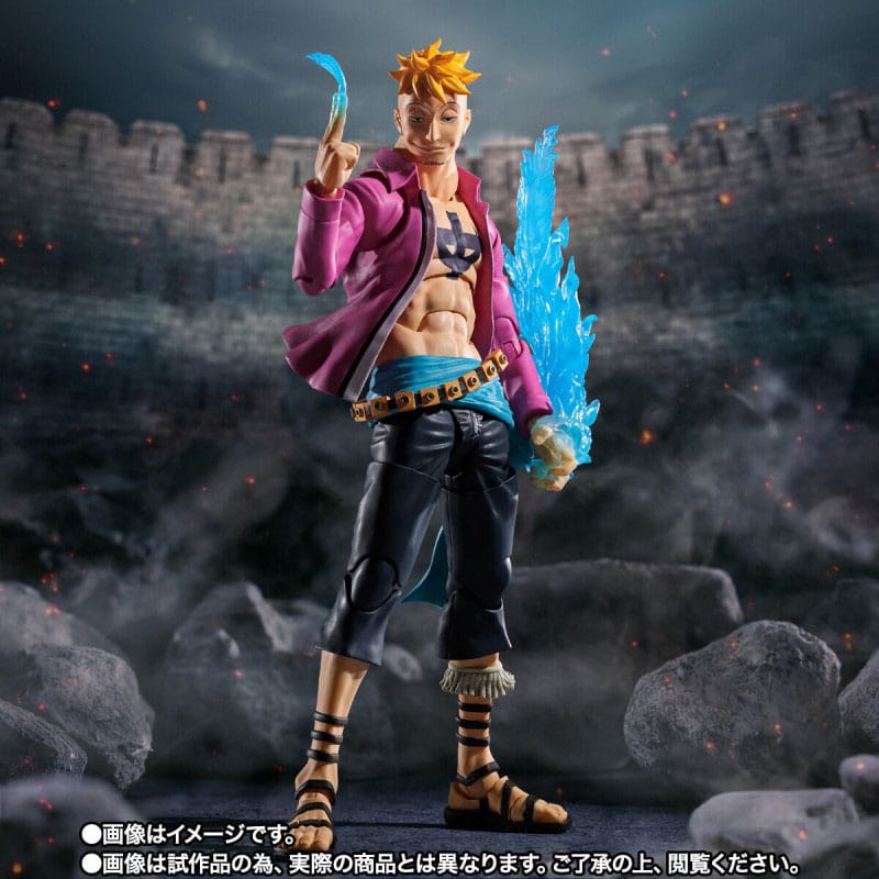 One Piece S.H.Figuarts Action Figure Marco Marineford 17 cm