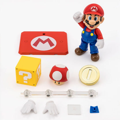 Super Mario S.H. Figuarts Action Figure Super Mario 10 cm - FanofThings.co.uk