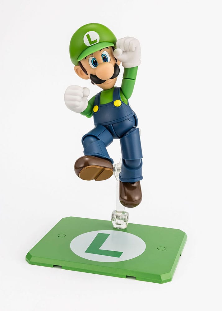 Super Mario S.H. Figuarts Action Figure Luigi 11 cm - FanofThings.co.uk