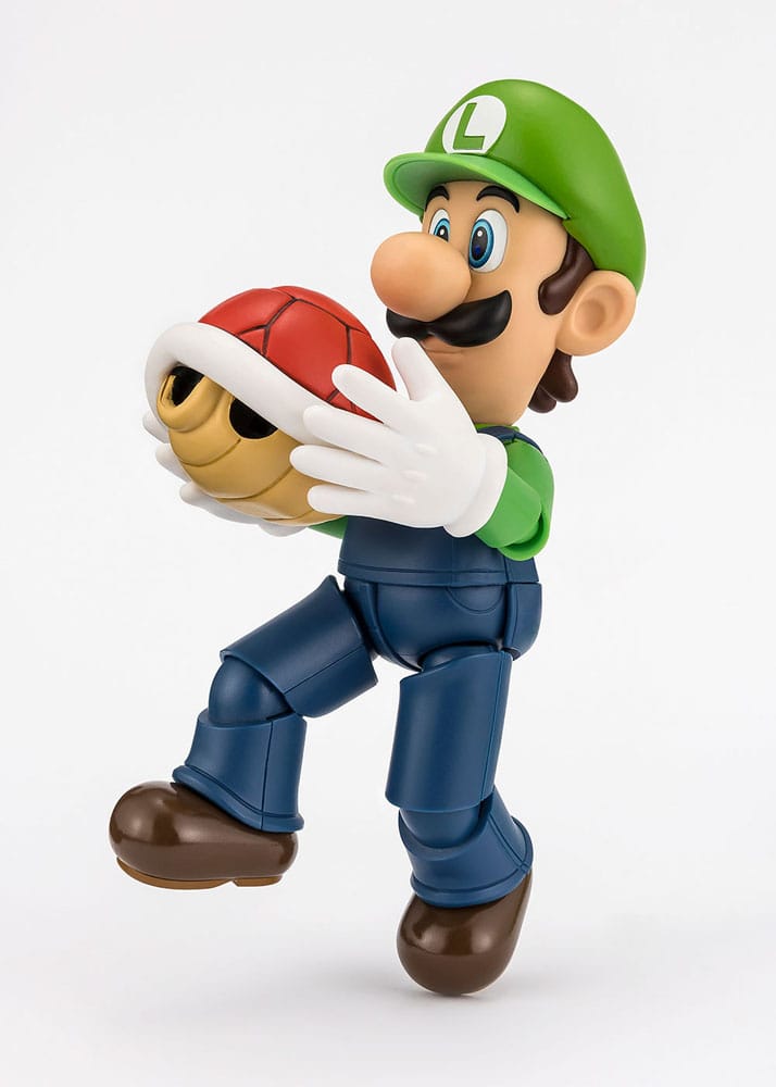 Super Mario S.H. Figuarts Action Figure Luigi 11 cm - FanofThings.co.uk