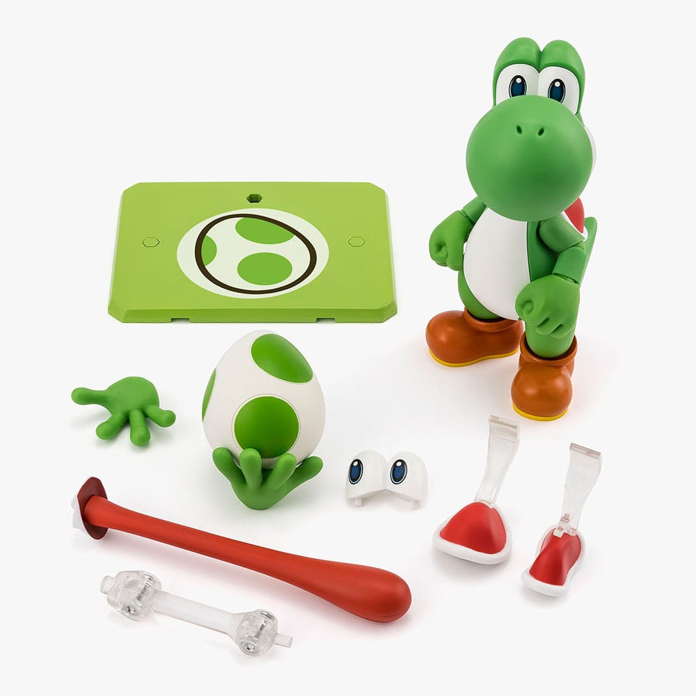 Super Mario S.H. Figuarts Action Figure Yoshi 11 cm - FanofThings.co.uk