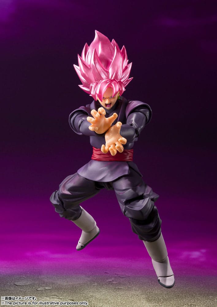 Dragon Ball Super S.H. Figuarts Action Figure Goku Black - Super Saiyan Rose Reissue 14 cm - FanofThings.co.uk