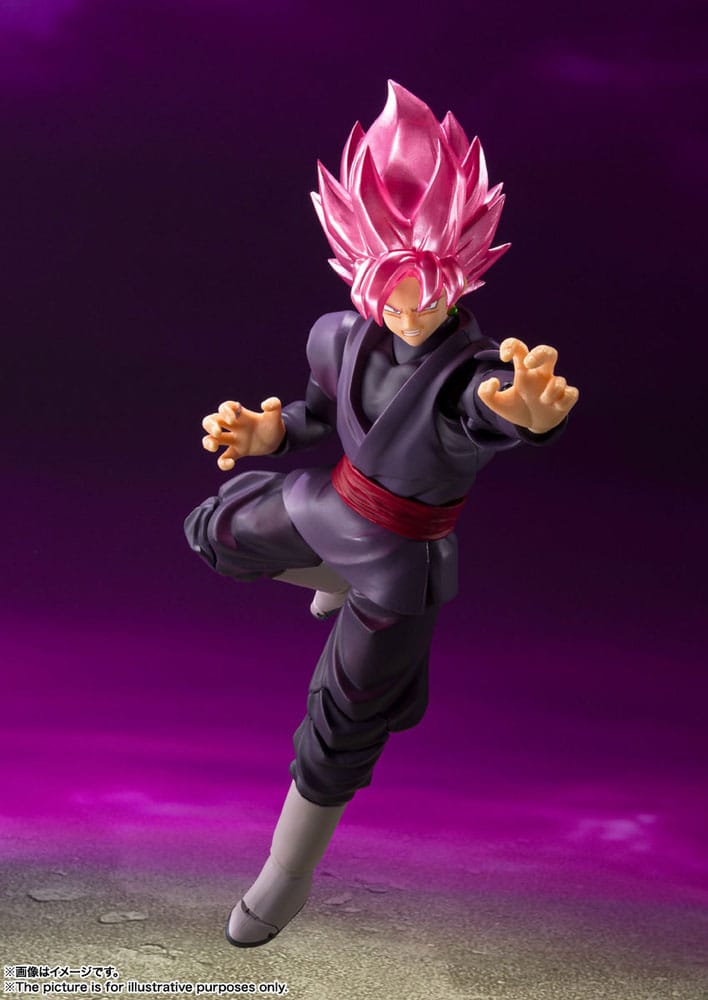 Dragon Ball Super S.H. Figuarts Action Figure Goku Black - Super Saiyan Rose Reissue 14 cm - FanofThings.co.uk