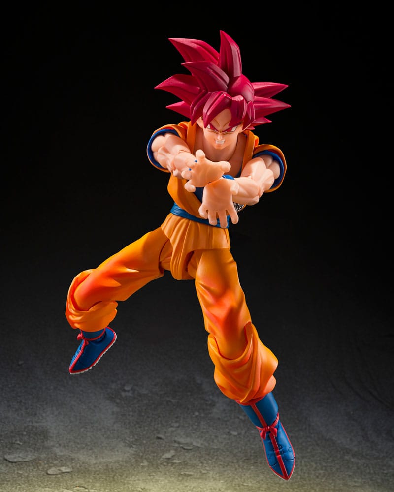 Dragon Ball Super S.H.Figuarts Action Figure Super Saiyan God Son Guko (God Aura) 15 cm Bandai Tamashii Nations