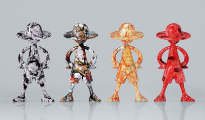 One Piece Luffy's Archive of Adventure Mini Figure Blind Box Assortment (10)