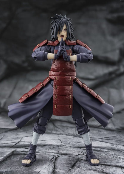 Naruto Shippuden S.H.Figuarts Action Figure Madara Uchiha Legend of Darkness 17 cm Bandai Tamashii Nations