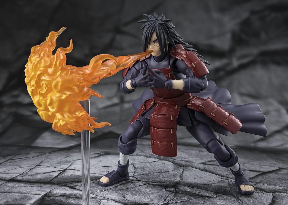 Naruto Shippuden S.H.Figuarts Action Figure Madara Uchiha Legend of Darkness 17 cm Bandai Tamashii Nations