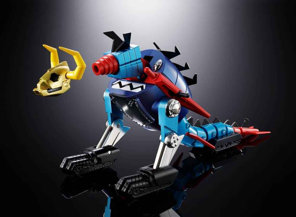 Dino Mech Gaiking Chogokin Action Figure Daikumaryu & Gaiking 20 cm