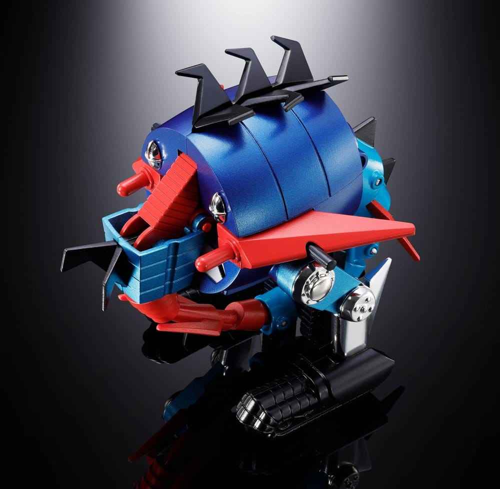 Dino Mech Gaiking Chogokin Action Figure Daikumaryu & Gaiking 20 cm