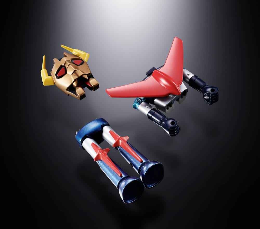 Dino Mech Gaiking Chogokin Action Figure Daikumaryu & Gaiking 20 cm