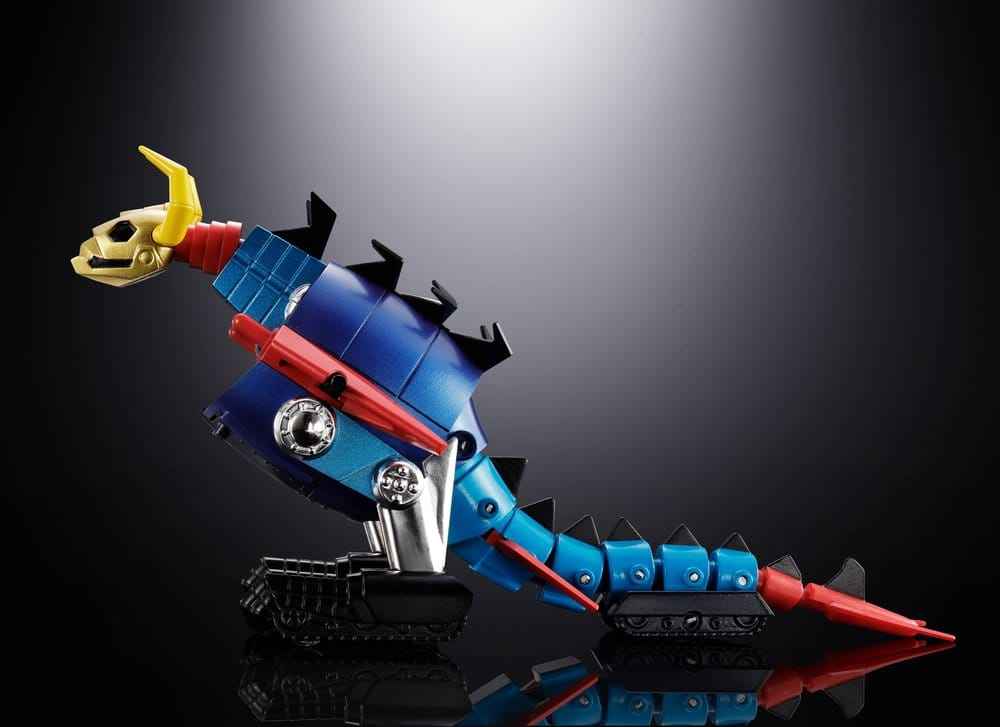 Dino Mech Gaiking Chogokin Action Figure Daikumaryu & Gaiking 20 cm