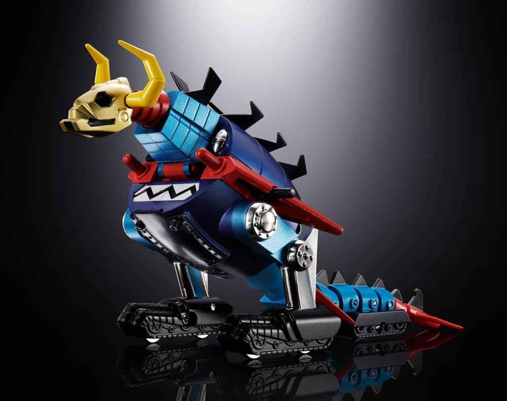 Dino Mech Gaiking Chogokin Action Figure Daikumaryu & Gaiking 20 cm