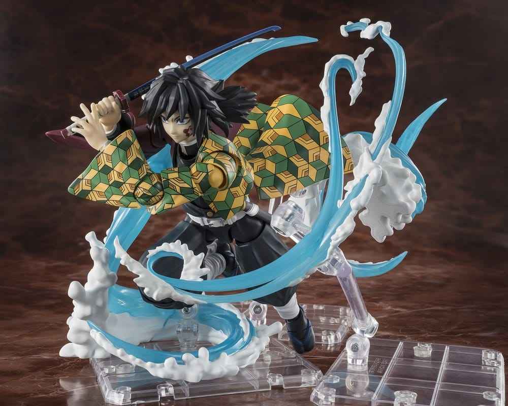 Demon Slayer: Kimetsu no Yaiba S.H. Figuarts Accessory Set Tanjiro Kamado & Giyu Tomioka Water Breathing Option Parts Set