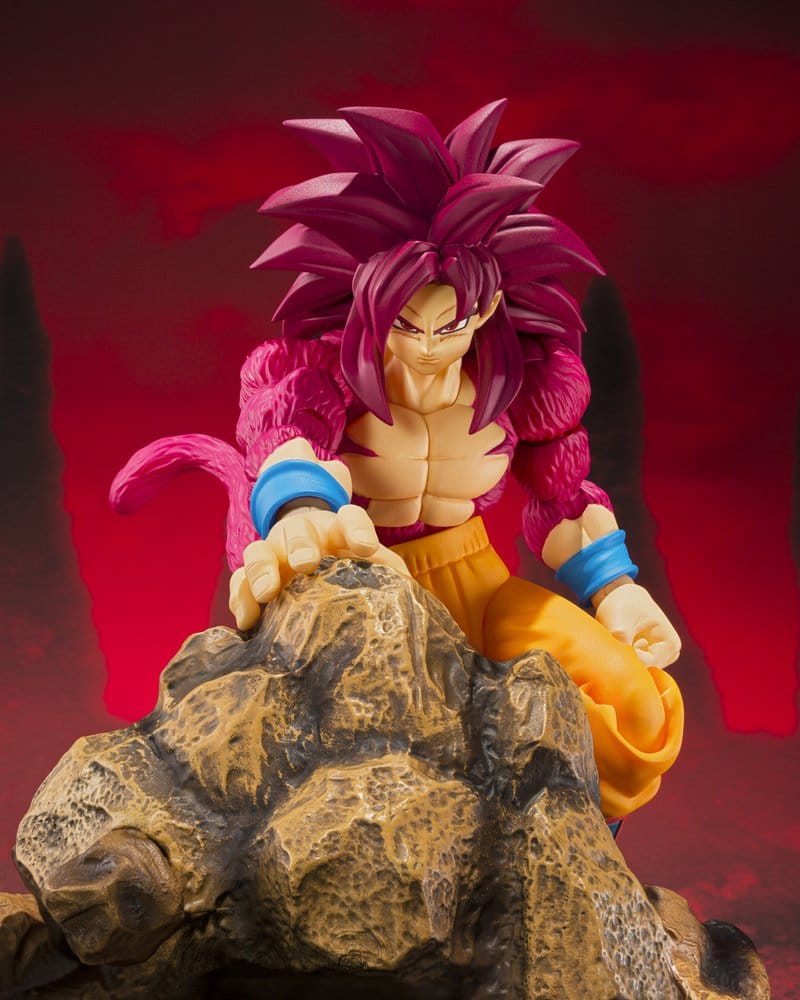 Dragon Ball S.H. Figuarts Action Figure Super Saiyan 4 Son Goku -Daima- 15 cm
