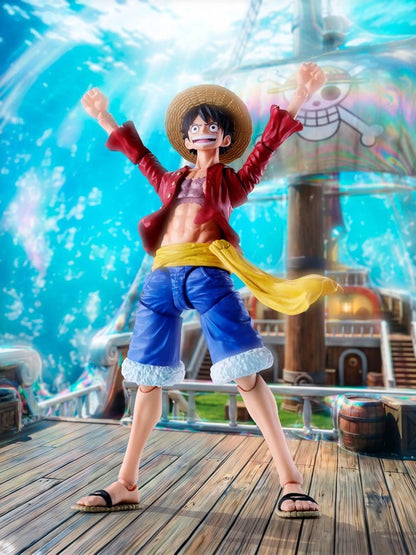 One Piece S.H.Figuarts Action Figure Monkey D. Luffy -Two Years Later- 15 cm
