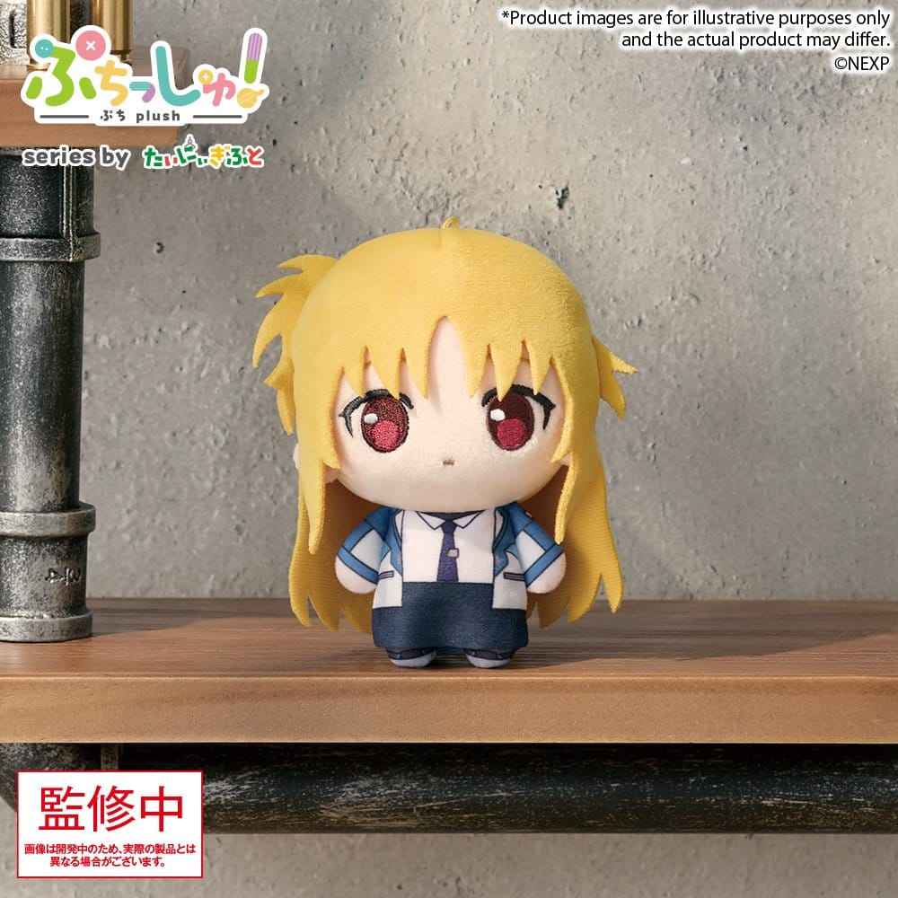 Magical Girl Lyrical Nanoha Exceeds Gun Blaze Vengeance Puchish! Plush Figure Fate Testarossa Harlaown 12 cm