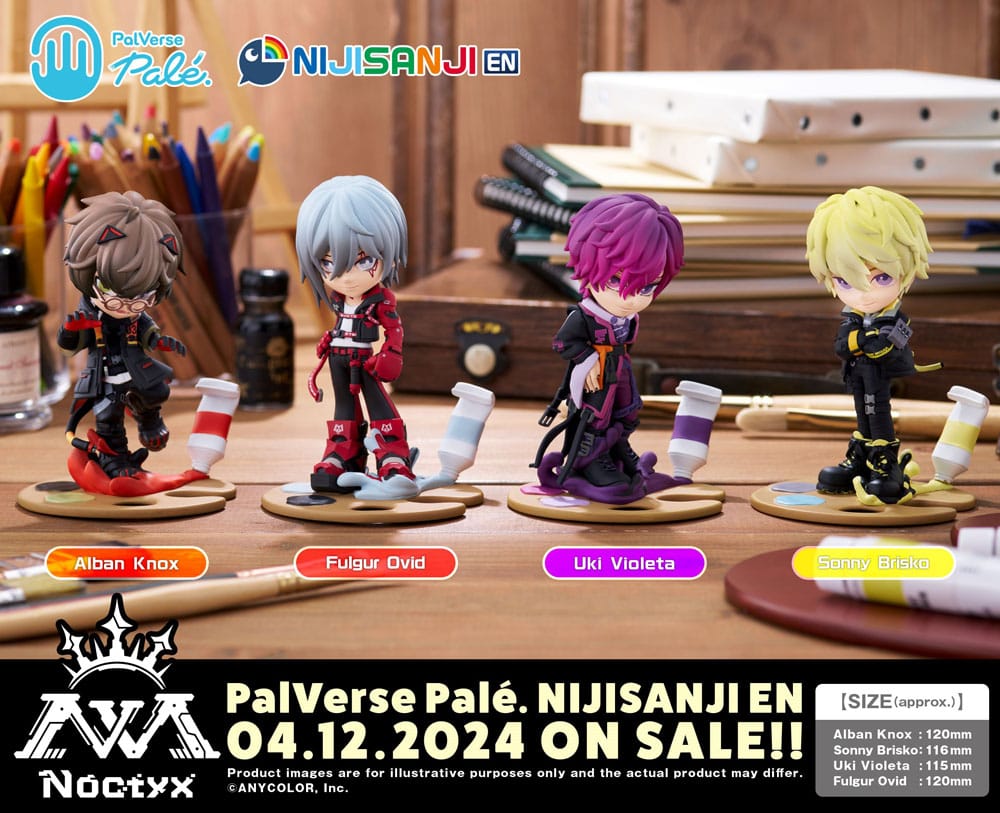 Nijisanji PalVerse PVC Statue Alban Knox 12 cm Statues